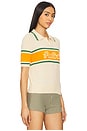 view 2 of 5 Jade SS Polo Sweater in Custard