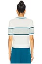 view 3 of 4 Jade SS Polo Sweater in White
