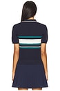 view 3 of 4 Carina Ss Polo Top in Navy