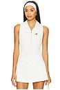 view 1 of 4 Gemma Zip Sleeveless Polo Top in Ivory