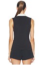 view 3 of 5 Claudio Polo Top in Black
