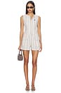 view 4 of 5 Keily Vest Top in Cream Stripe