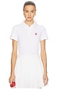 view 1 of 6 TOP POLO ANNA in White