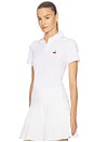 view 3 of 6 TOP POLO ANNA in White