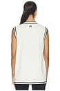 view 3 of 5 TOP SANS MANCHES HANNELORE in Cream