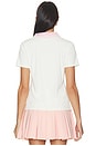 view 3 of 5 Carlota Polo Top in Whisper White