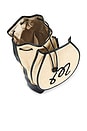 view 4 of 4 Lisette Racket Bag in Natural