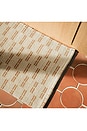 view 2 of 3 Lupe Standard Kitchen & Bath Mat in Lime & Tan