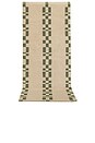 view 1 of 3 Alina Kitchen & Bath Mat Runner in Tan & Olive