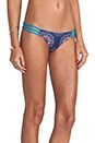 view 2 of 3 Camilla Reversible Bikini Bottom in Revolution & Indian Summer