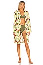 view 1 of 4 Classic Short Pockets Robe in Tropical Smoothie