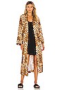view 1 of 4 Kimono Robe in Leopard