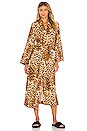 view 2 of 4 Kimono Robe in Leopard