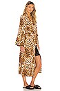 view 3 of 4 Kimono Robe in Leopard