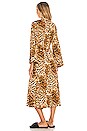 view 4 of 4 Kimono Robe in Leopard