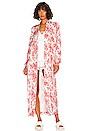 view 2 of 4 Skyler Robe in Ruby Bloom