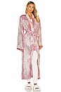 view 2 of 4 Kimono Robe in Blush Tie Dye