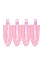 view 1 of 6 Jumbo No-crease Clips in Pink