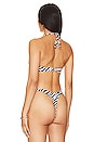 view 3 of 4 Wild Stripes Underwire Bikini Top in Zebra 2