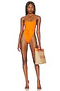 view 1 of 3 Money Maker One Piece Swimsuit in Orange Slice