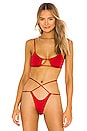 view 1 of 4 Havana Bikini Top in Red