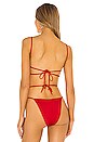 view 3 of 4 Havana Bikini Top in Red