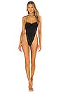 view 1 of 3 MAILLOT DE BAIN 1 PIÈCE BARDOT in Black