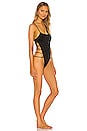 view 2 of 3 Havana One Piece in Black