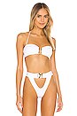 view 2 of 5 TOP BIKINI TROPICAL AFFAIR in White