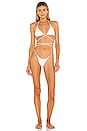 view 4 of 4 BRAGUITA BIKINI GIRL ON FIRE in White