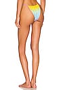view 3 of 4 BAS DE MAILLOT DE BAIN PARADISE CITY in Pastel Rainbow