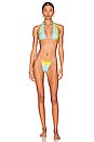 view 4 of 4 BAS DE MAILLOT DE BAIN PARADISE CITY in Pastel Rainbow