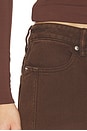 view 6 of 6 Saddle Jean in Brown Overdye