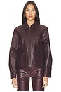 view 2 of 5 PINT LEATHER  ジャケット in Port