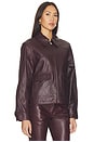 view 4 of 5 PINT LEATHER  ジャケット in Port