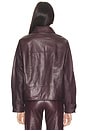 view 5 of 5 PINT LEATHER  ジャケット in Port