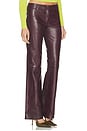 view 2 of 6 Ventura Leather Pant in Port