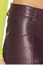 view 7 of 6 Ventura Leather Pant in Port