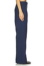 view 4 of 6 PANTALÓN CON TRABILLAS TWIST  in Navy
