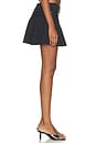 view 2 of 6 FALDA SOPHIE DOUBLE BELT MINI  in Black