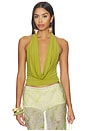 view 1 of 4 Nico Halter Top in Olive
