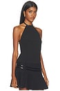 view 4 of 4 Triple Belt Halter Top in Black