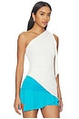 view 2 of 5 One-shoulder Tie Top in Vanilla