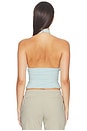 view 3 of 4 Piper Knotted Halter Top in Ice