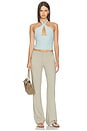 view 4 of 4 Piper Knotted Halter Top in Ice