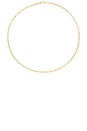 view 1 of 3 Marinero Chain Link Necklace in Polished Gold