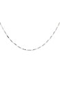 view 2 of 3 Wes Chain Necklace in Polished Silver