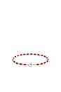 view 1 of 1 Kai Carnelian Bracelet in Red & White