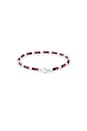 view 1 of 1 Kai Beaded Bracelet in Red, White, & Blue