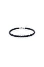 view 2 of 2 Cruz Denim Bracelet in Navy Blue